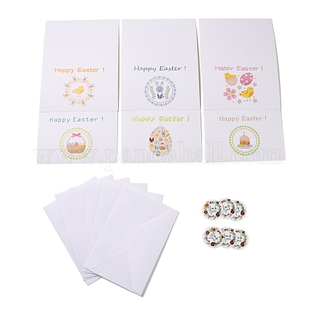 Rectangle Paper Greeting Cards DIY-C025-13-1