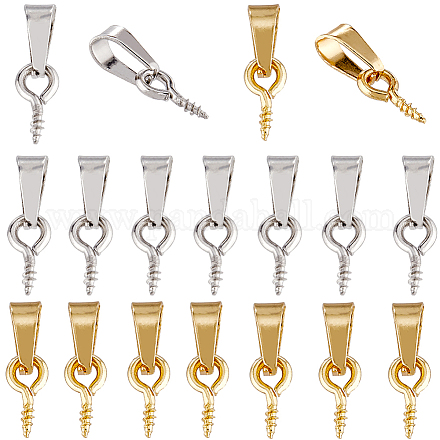 60 шт. 2 цвета 304 нержавеющая сталь винт петля штифт скоба STAS-SC0007-91-1