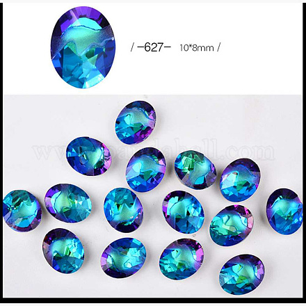 Accesorios de decoración del arte de uñas clavo del diamante artificial de punta acentuada MRMJ-K001-51-05-1