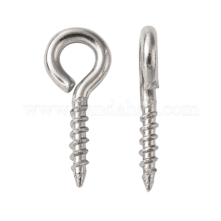 304 Stainless Steel Screw Eye Pin Peg Bails STAS-L234-165A-P-1