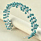 Pearl Crystal Soft Chain Hairband - Bridal Wedding Hair Accessories.