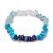 Gemstone Stretch Bracelet, Blue, Inner Diameter: 2 inch(5cm)