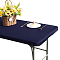 Polyester Tablecloth, for Home Decorations, Rectangle, Marine Blue, 1200x750x0.5mm