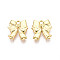 Rack Plating Alloy Pendants, Bowknot Charms, Cadmium Free & Nickel Free & Lead Free, Light Gold, 15x14x3mm, Hole: 1.8mm