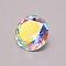 AB Color Glass gem, Fake Diamonds Glass Ice Cubes, for Kids Toy Decoration, Clear AB, 79x50mm
