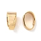 Brass Snap on Bails, with Rubber Plug, Round, Rack Plating, Nickel Free, Real 18K Gold Plated, 6.5x3.5x4.5mm, Hole: 5.5x3.5mm