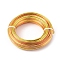 3 Segment Colors Round Aluminum Craft Wire, for Beading Jewelry Craft Making, Colorful, 12 Gauge, 2mm, about 23.4m/roll