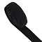 13M Cotton Ribbon, for Clothes Sewing, Black, 1-1/8~1-1/4 inch(30~32mm)