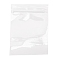 Polypropylene Zip Lock Bags, Top Seal, Resealable Bags, Self Seal Bag, Rectangle, Clear, 8.5x6cm, Unilateral Thickness: 2 Mil(0.065mm), Inner Measure: 7.5x6cm