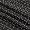 Chemical Fiber Fabric, Rectangle with Grid, Black, 1560x1050x0.6mm