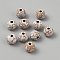 Wooden Beads, Round, Dyed, Dark Goldenrod, 16mm, Hole: 4mm