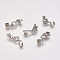 Tarnish Resistant 304 Stainless Steel Spring Ring Clasps, with Cord Ends, Stainless Steel Color, 24mm