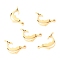 304 Stainless Steel Pendants, Laser Cut, Dolphin, Golden, 15x7.5x1.1mm, Hole: 1mm
