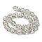 Handmade Foil Lampwork Bumpy Beads Strands, Strawberry, Indian Red, 14.5x12mm, Hole: 1.4mm, about 24pcs/strand, 14.02''(35.6cm)~14.13''(35.9cm)