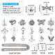Arricraft bricolage kits de fabrication de bijoux en métal DIY-AR0001-42-2