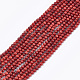 Chapelets de perles en perles de corail en bambou de mer (imitation corail) X-CORA-T009-32B-01-1