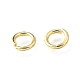 Латунные кольца прыжок открыт X-KK-V007-004G-02-2