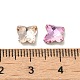 Cabujones de cristal de rhinestone RGLA-P037-01B-D-3