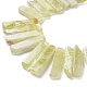 Natural Lemon Quartz Beads Strands G-L551B-18-3