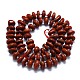 Rosso naturale perline di diaspro fili G-K245-H06-01-2