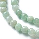 Perles de jadéite naturel brins X-G-L568-001C-1