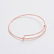 Fabrication de bracelet en fer réglable&nbsp;BJEW-TAC0003-01S-2
