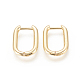 Brass Huggie Hoop Earrings EJEW-F245-04G-A-3