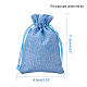 Benecreat 30 pcs 6 bolsas de arpillera de color con cordón bolsas de regalo bolsa de joyería para bodas y manualidades ABAG-BC0001-01-2