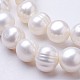 Natural Cultured Freshwater Pearl Beads Strands PEAR-F004-28-3
