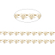 3.28 Fuß handgefertigte Perlenketten aus Messing X-CHC-I031-22G-1