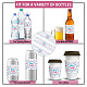 Klebeaufkleber für Flaschenetiketten DIY-WH0520-010-5