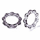 Transparent Acrylic Finger Rings RJEW-T010-04A-4