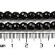 Fili di perline agata tondo sfaccettato naturale G-S132-01-2