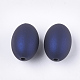 Rubberized Style Acrylic Beads X-MACR-T026-11A-2