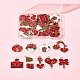 36 шт. 9 стиля подвески из сплава и эмали на тему Дня святого Валентина ENAM-FS0002-48-RS-9