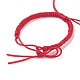 Fabrication de bracelet tressé en nylon 2pcs BJEW-JB07525-05-7