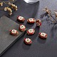 Perlas de esmalte de aleación de estilo chino ENAM-P160-21A-G-8