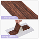 Самоклеящаяся бумага из ПВХ с текстурой дерева DIY-WH0632-19A-02-4