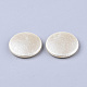 Perles d'imitation perles en plastique ABS OACR-T017-02C-01-2