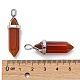 Natural Carnelian Double Terminated Pointed Pendants G-J261-B08-5