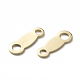Brass Chain Tabs KK-L205-01G-2