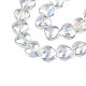 Electroplate Glass Beads Strands EGLA-S188-14-B03-6