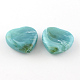 Perles acryliques de pierres précieuses d'imitation de cœur OACR-R018-M-2