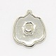 Platinum Eco-Friendly Zinc Alloy Enamel Halloween Pumpkin Jewelry Snap Buttons SNAP-M057-05-FF-2