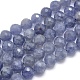 Natural Iolite Beads Strands G-O171-07-8mm-1