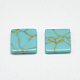 Synthetic Turquoise Cabochons TURQ-S290-41B-03-2