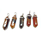 Natural Agate Pointed Pendants G-D415-05-1