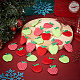 CHGCRAFT 80Pcs 3Style Apple Christmas Decorations Plush Cloth Ornament Accessories Apple Cloth Decorate for DIY Hair Clips Christmas Candy Party Decorations FIND-CA0005-64-5