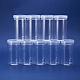 Benecreat 9 Packung 300 ml leere durchsichtige Plastikschleimlagerung begünstigt Gläser Weithals-Plastikbehälter für die Anzeige CON-BC0004-51-4