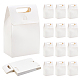 Прямоугольные бумажные подарочные пакеты с дырочной ручкой CON-WH0088-86B-1